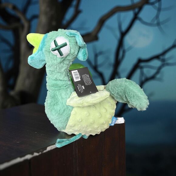 NEW Bark Box Plush Poultyrguiest Squeeky Fling Toy M/L - Picture 1 of 6
